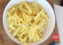 油炸狼牙土豆条的做法图解4