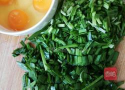 韭菜蛋星的做法图解1