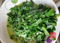 韭菜蛋星的做法图解4