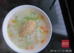 蔬菜虾粉粥的做法图解4