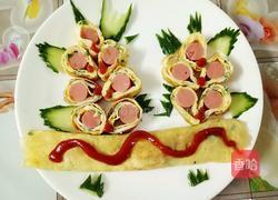 香葱蛋包肠的做法图解5