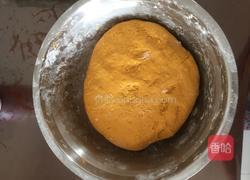 南瓜豆沙馒头的做法图解4