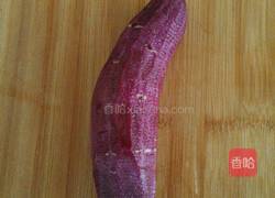 紫薯糯米粥的做法图解1