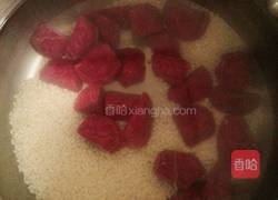 紫薯糯米粥的做法图解4