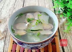 冬瓜花蛤汤的做法图解6