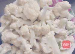 西红柿菜花的做法图解1