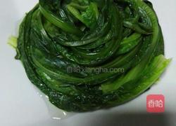 白灼油麦菜的做法图解4