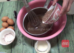 巧克力戚风蛋糕8寸的做法图解7