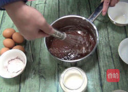 巧克力戚风蛋糕8寸的做法图解10