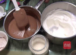 巧克力戚风蛋糕8寸的做法图解17