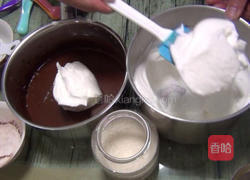 巧克力戚风蛋糕8寸的做法图解18
