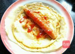 火腿鸡蛋面饼卷的做法图解4
