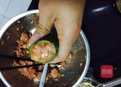 肉酿青椒的做法图解5