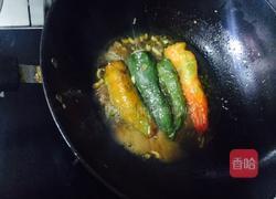 肉酿青椒的做法图解12