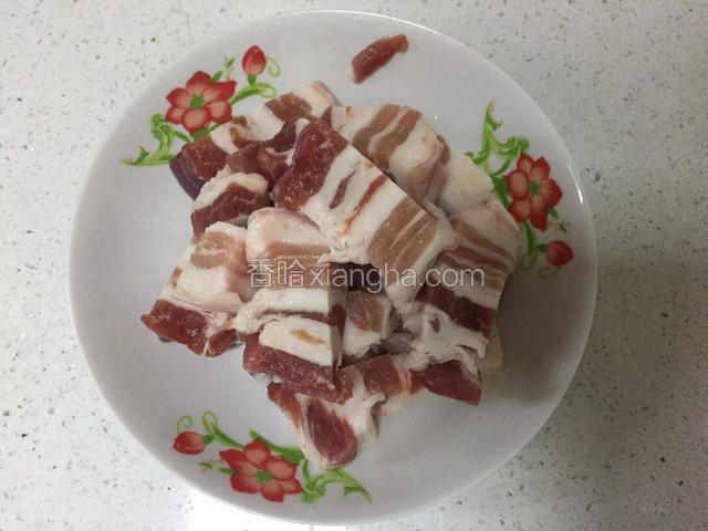 切块，大小看你喜好了，不建议太大