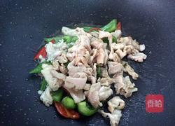 青椒炒肉的做法图解6