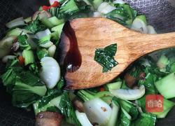 小炒青菜的做法图解10