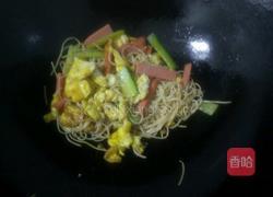 家常炒面的做法图解5
