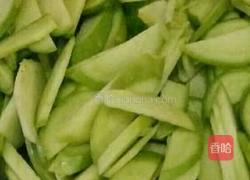 芥兰鸡蛋炒虾仁的做法图解1