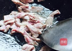 大葱酸菜炒肉丝的做法图解5