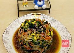 菠菜拌豆芽的做法图解7