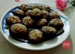 香菇酿肉的做法图解7