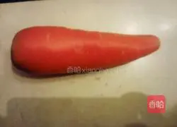 Illustration of how to make colorful red dumplings 1