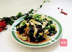 菠菜拌油豆皮的做法图解10