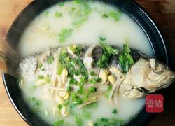 鲫鱼豆芽汤的做法图解15