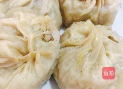 皮薄陷大酸菜肉包的做法图解6