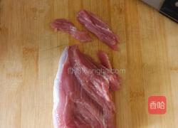 青菜肉丝炒面的做法图解2