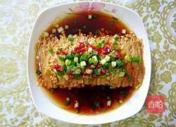剁椒蒜蓉蒸金针菇的做法图解8