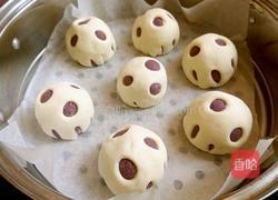 金钱黑米面豆沙包的做法图解11