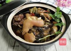 酸菜烧猪手的做法图解11