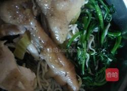 青菜鸡肉汤面的做法图解7