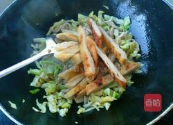 包菜炒饼的做法图解9