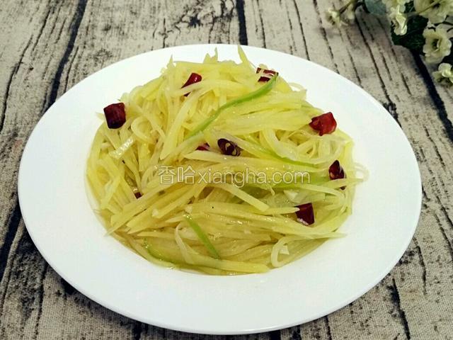 酸辣土豆丝～