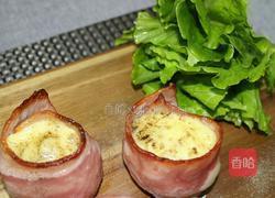 培根芝士鸡蛋卷的做法图解8