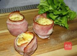 培根芝士鸡蛋卷的做法图解7