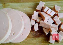 芥菜腊肉炒饭的做法图解7