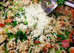 芥菜腊肉炒饭的做法图解17