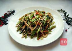 香干炒茼蒿的做法图解10