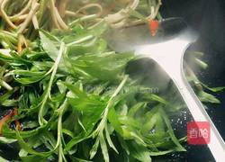 香干炒茼蒿的做法图解8