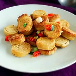 香煎霉千张（简易版）的做法[图]
