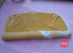 南瓜杂粮小花卷的做法图解8