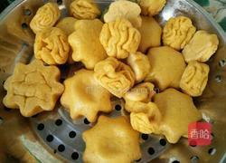 南瓜杂粮小花卷的做法图解14