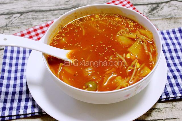 泡菜辣酱汤