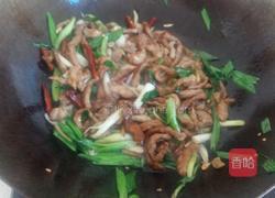 蒜苗粉条炒肉丝的做法图解5