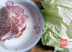肉酿白菜卷的做法图解1