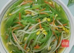 黄豆芽炒莴笋的做法图解6